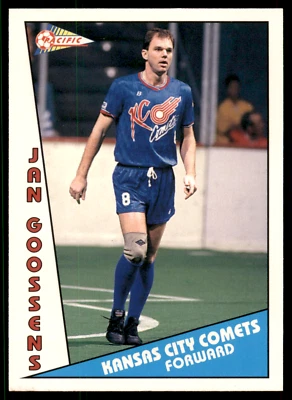 1991-92 Pacific - Jan Goossens #94 - Kansas City Comets - MSL MISL Indoor Soccer - Image 1 of 2