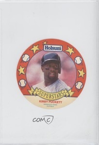 1990 Holsum Bread Superstars Discs Kirby Puckett #17 HOF