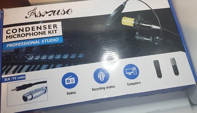 ASMUSE Condenser Microphone Kit Professional Studio - Image 1 of 4