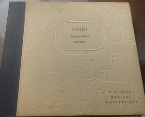Verdi - Requiem Mass (In Latin) Chorus of the Rome Opera House - Victor DM-734 - Picture 1 of 23