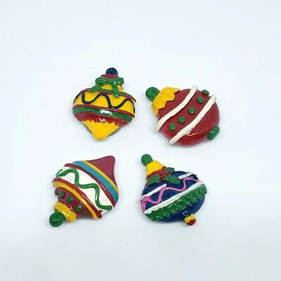 Vintage Button Covers Lot of 4 Ethnic Covers - Image 1 of 2