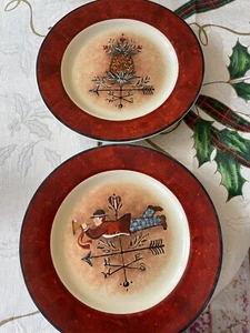 Susan Winget Wetterfahne Home Collection für J C Penny 2er Set - Bild 1 von 6