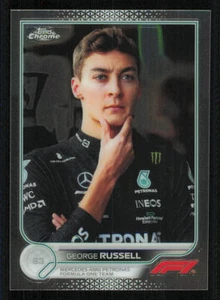 2022 Topps Chrome Formula 1 #18 George Russell - Picture 1 of 2