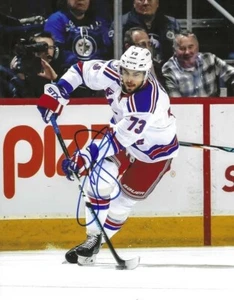 Autographed BRANDON PIRRI New York Rangers 8x10 Photo - w/COA - Picture 1 of 1