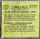 Vibrance,, Club rave Flyer, Sunday Mornings Late 1990s, Grays Inn, London, House