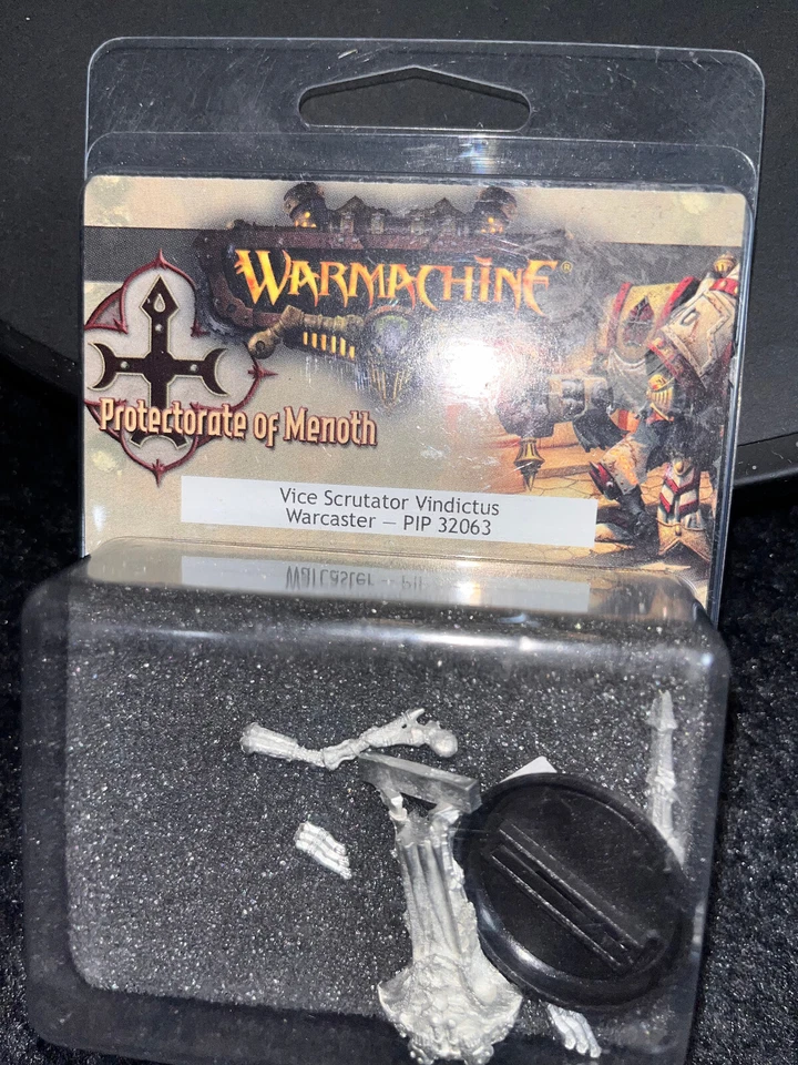 Warmachine Protectorate of Menoth Vice Scrutator Vindictus Warcaster PIP 32063 - Image 1 of 3