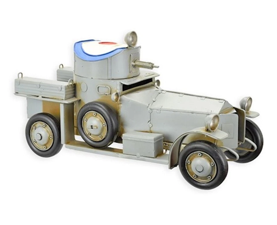 Modèle en Tôle Nostalgie Automitrailleuse De Première Guerre Artist 15,5 CM - Photo 1/1