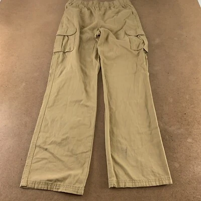 Pantalones cargo de uniforme de algodón lino talla 18 The Children's Place para niños *defecto Foto 1 de 3