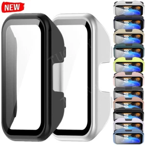 Etui ochronne Protective Case PC + szkło do Huawei Band 10 NFC 9 8 NFC Screen Bumper - Zdjęcie 1 z 101