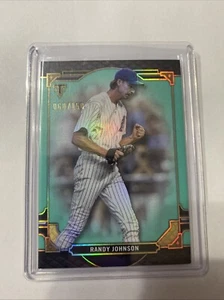 2022 Topps Triple Threads Aquamarine #17 Randy Johnson 60/150 - Foto 1 di 2