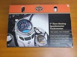 Harley-Davidson Dyna Road King Speedometer Tachometer 70900070A (11,033 Miles) - Picture 1 of 5