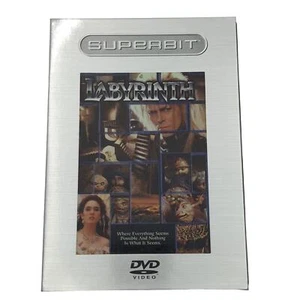 Superbit Labyrinth DVD David Bowie George Lucas Jim Henson Jennifer Connelly - Picture 1 of 5