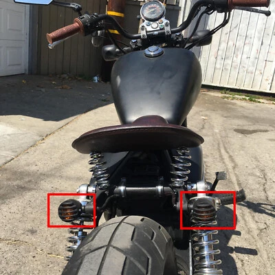 Luces LED intermitentes para motocicleta Harley Davidson Sportster 48 XL1200 883 Foto 1 de 4