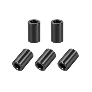 5 Pcs Round Aluminum Standoff Column Spacer 3.1x6x10mm(IDxODxH) Black - Bild 1 von 3