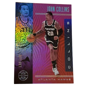 2019-20 Panini Illusions JOHN COLLINS #8 Ruby Parallel Atlanta Hawks #138/199 - Picture 1 of 2
