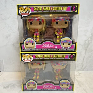Funko Pop! Vinyl: Barbie - Skating Barbie & Skating Ken - 2 Pack - NEW ERGSD - Picture 1 of 5