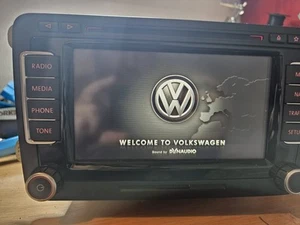 VW RNS 510 original Navigationssystem 1T0035680H LED mit Code - Bild 1 von 9