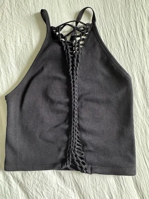 Camiseta sin mangas Fabletics para mujer talla S negra Foto 1 de 3