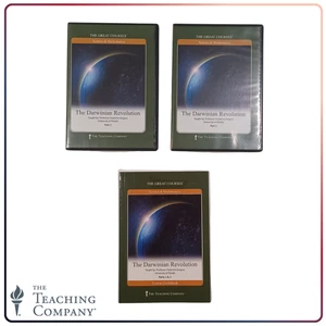 The Great Courses Darwinian Revolution Frederick Gregory 4 DVD Set & Book - Picture 1 of 4