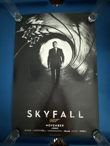 Skyfall 2012 1 hoja 27 X 40 DS 23rd James Bond Daniel Craig Judi Dench ADV nuevo - Imagen 1 de 8