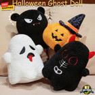 1 pc Halloween Plush Ghost Devil Bat Pumpkin Toys Party Decoration Gift