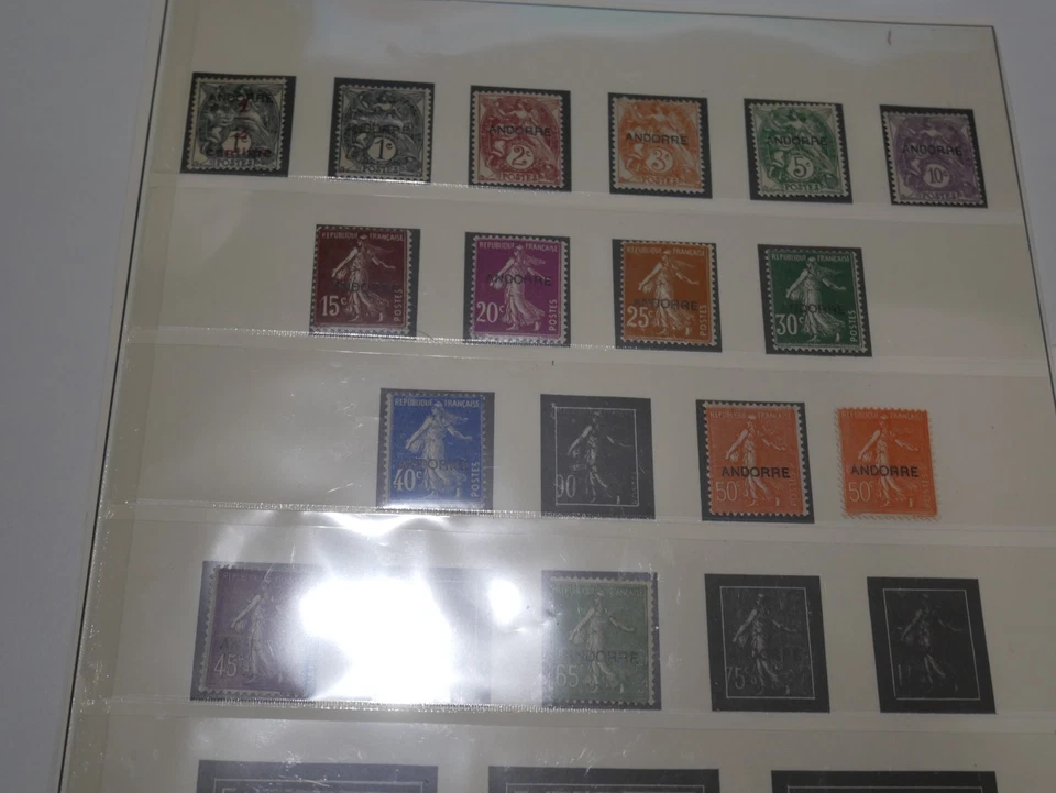 ANDORRE FRANCAIS LOT 15 TIMBRES NEUFS DE 1931. BONNE COTE - Imagen 1 de 1