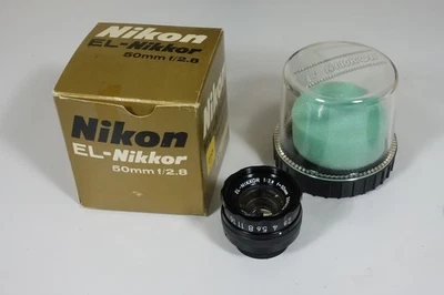 Lente ampliadora Nikon EL-NIKKOR 50mm f2.8 -- Como nueva Foto 1 de 4