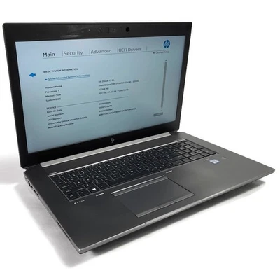 HP ZBook 17 G6 17.3" Laptop i7-9850H 2.6GHz - 32GB - 512GB NVMe SSD w/ Win 11 - Image 1 of 4