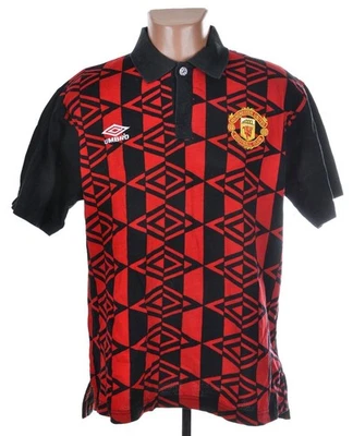 CAMISETA POLO FUTBOL MANCHESTER UNITED 1996/1998 UMBRO TALLA L ADULTO Foto 1 de 4