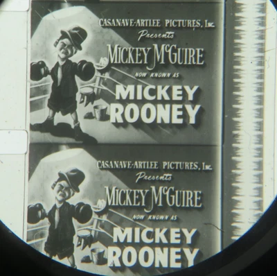 16mm MICKEY ROONEY---Lot of 2 b/w comedy shorts! - Imagem 1 de 4