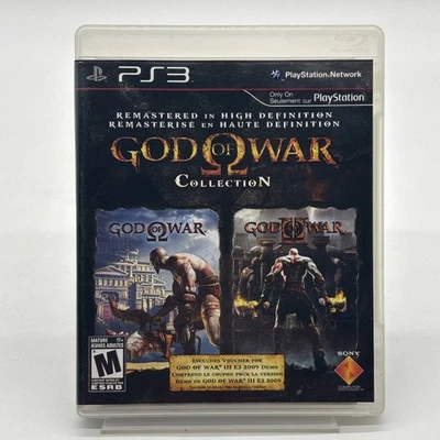 God of War Collection HD (Sony PlayStation 3 PS3) Complete CIB w/ Manual - Bild 1 von 2