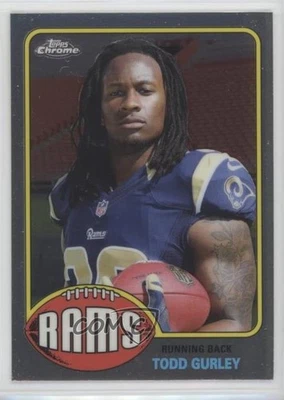 2015 Topps Chrome 1976 Football Todd Gurley II Todd Gurley #76-TG Rookie RC - Image 1 of 2