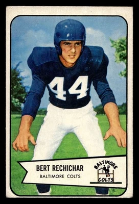 1954 Bowman #26 Bert Rechichar VG-EX Colts  ID:437476 - Image 1 of 2