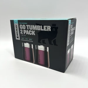 Paquete de 2 vasos Stanley Go - tazas aislantes de 10 oz (nuevos y sellados) - púrpura - Imagen 1 de 3