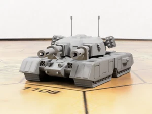Tanque Mammoth C&C GDI "Tira" | Exclusivo Hágalo Usted Mismo | Miniatura impresa en 3D para Battletech - Imagen 1 de 5