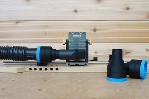 Adaptador de manguera de aspiradora de tienda de 1 7/8" para plantilla de orificio de bolsillo Massca - Imagen 1 de 6