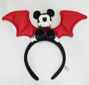 Cerchietto orecchie Topolino vampiro Tokyo Disney Resort Halloween Giappone usato raro - Foto 1 di 7
