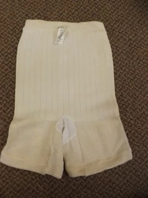 Vintage 1950s NEW Rubber Knit Long Leg Shaper Garters Panties Pettipants L 29/30 - Image 1 of 4