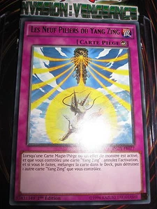 YU-GI-OH! RARE LES NEUF PILIERS DU YANG ZING INOV-FR077 FRANCAIS ED1 NEUF MINT - Picture 1 of 1