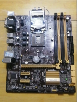 ASUS B85M-G Socket LGA1150 DDR3 Micro ATX Motherboard With I/O Shield - Image 1 of 4