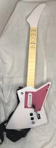 Nyko Frontman Playstation Guitar Model 83057-E14 White & Pink No Dongle W/Strap - Picture 1 of 13
