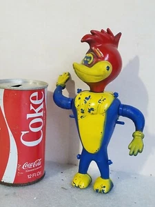 Rare 7-1/2" vintage Woody Woodpecker figure w ROTATING ARMS Walter Lantz Product - Picture 1 of 8