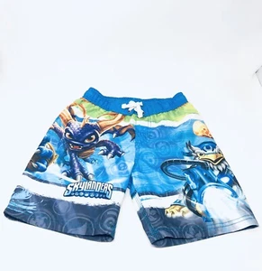 Skylanders Boys Swim Trunks Shorts Pool Swimwear Size 5 w/ Mesh Lining - Picture 1 of 8