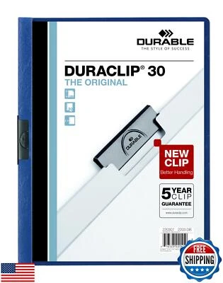 耐用报告套带 DURACLIP 字母尺寸 8.5 英寸 x 11 英寸 - 可容纳 t — 第 1/4 张图片