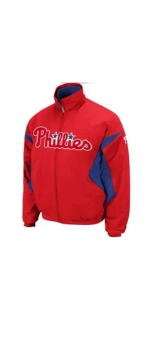 Majestic Authentic Philadelphia Phillies Therma Base Jacket New TALL 2XL Cover