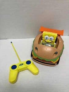 2015 Viacom Spongebob SquarePants Remote Control (RC) Krabby Patty Car W/Remote - Picture 1 of 11