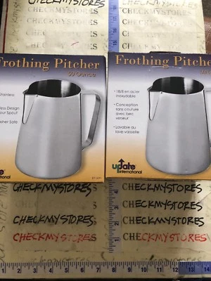 2X Jarra de espuma/al vaporización de leche espresso International EP-50 Update - 50 oz Foto 1 de 4