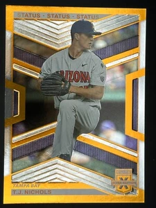 2023 Panini Elite Extra Edition - TJ Nichols #3 Orange Status 199/275 (RC) - Picture 1 of 2