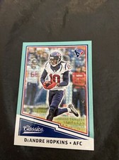 DeAndre Hopkins 2017 Classics Timeless Tributes Blue #9 2/10 Houston Texans