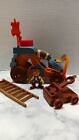 2011 Fisher Price Imaginext Little People Catapult Trebuchet Motion Sound Works